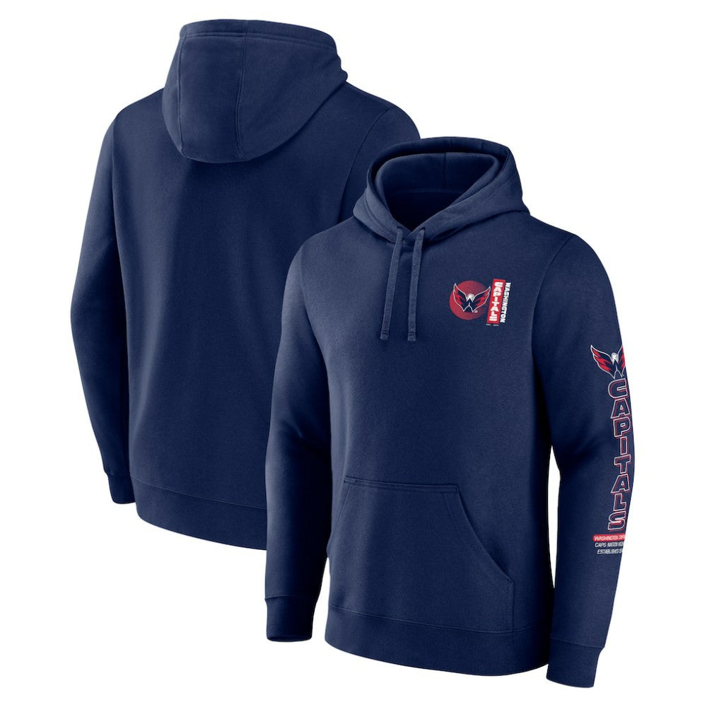 Washington Capitals Fanatics Revolution Pullover Hoodie -  NHL Hoodies