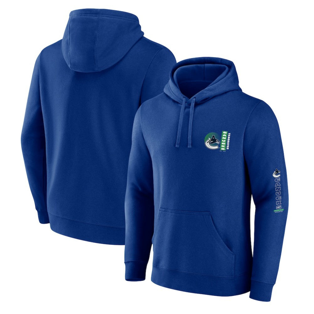 Vancouver Canucks Fanatics Revolution Pullover Hoodie -  NHL Hoodies