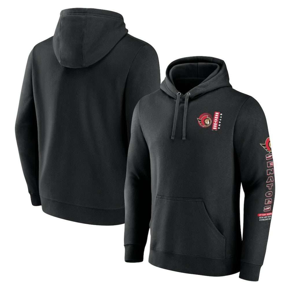 Ottawa Senators Fanatics Revolution Pullover Hoodie -  NHL Hoodies