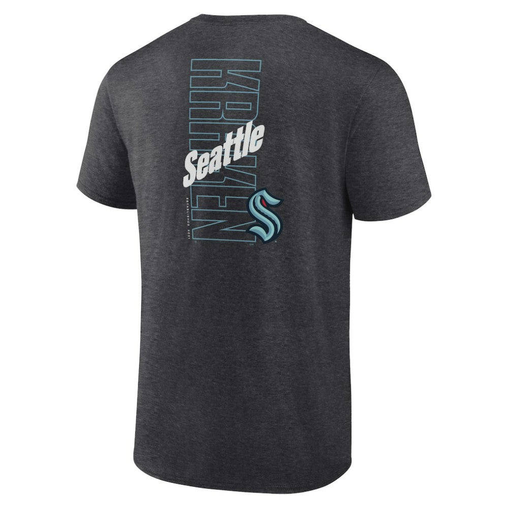Seattle Kraken Fanatics Backbone T-Shirt -  NHL T-shirts