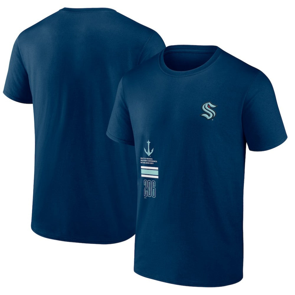 Seattle Kraken Fanatics Represent T-Shirt -  NHL T-shirts