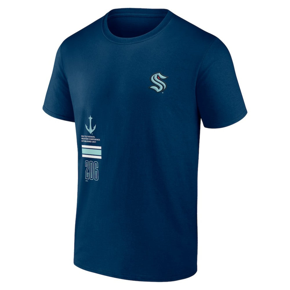 Seattle Kraken Fanatics Represent T-Shirt -  NHL T-shirts