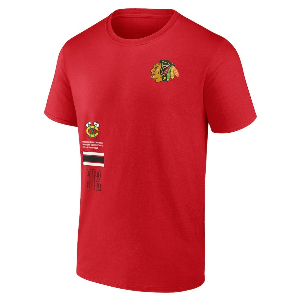 Chicago Blackhawks Fanatics Represent T-Shirt -  NHL T-shirts