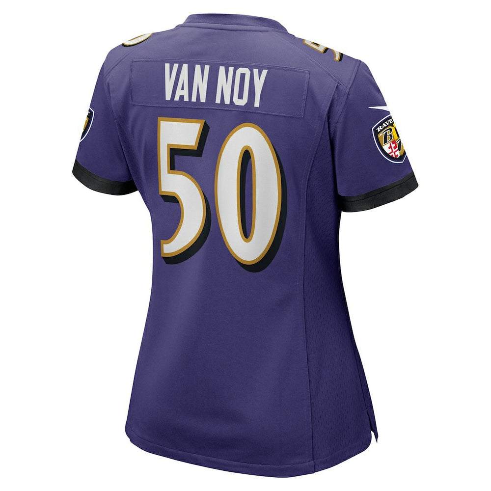 Baltimore Ravens Kyle Van Noy  Women's Game Jersey | NFL Discount