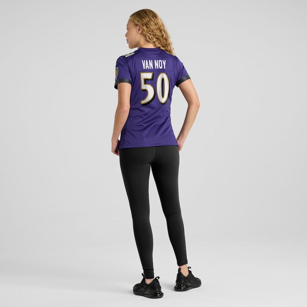 Baltimore Ravens Kyle Van Noy  Women's Game Jersey | NFL Discount