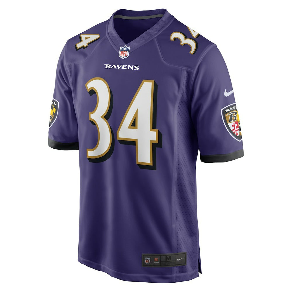 Baltimore Ravens Keaton Mitchell  Game Jersey | NFL Hot