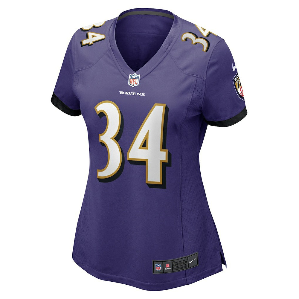 Baltimore Ravens Keaton Mitchell  Women's Game Jersey | NFL Discount
