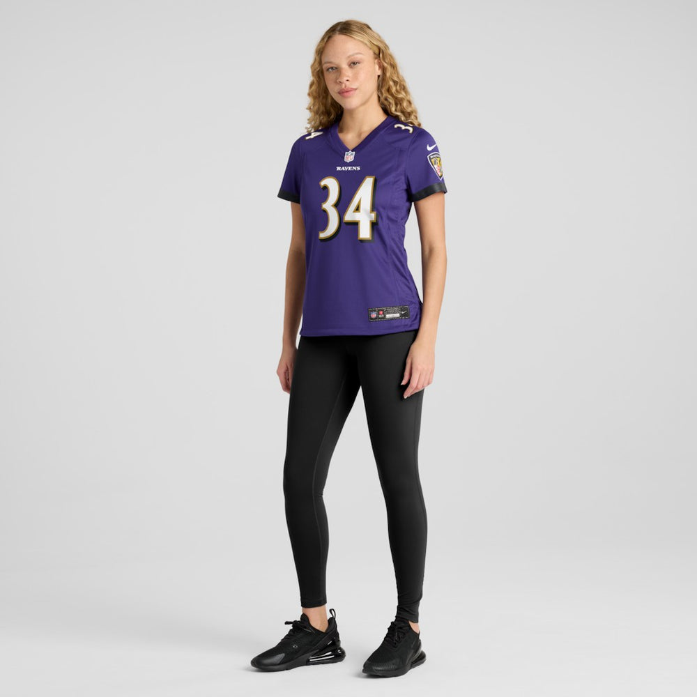 Baltimore Ravens Keaton Mitchell  Women's Game Jersey | NFL Discount