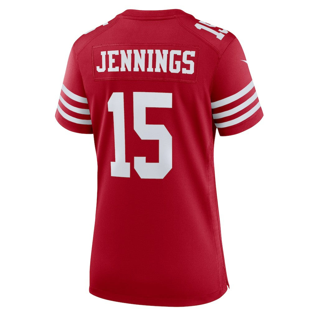 San Francisco 49ers Jauan Jennings  Women's Game Jersey | NFL Hot