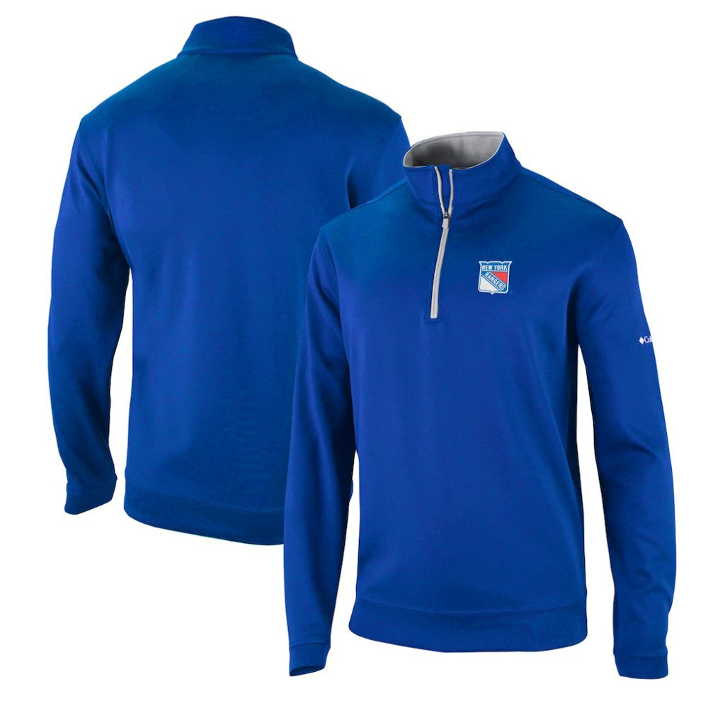 New York Rangers Columbia Wickham Hills Omni-Wick Quarter-Zip Jacket -  NHL Jackets