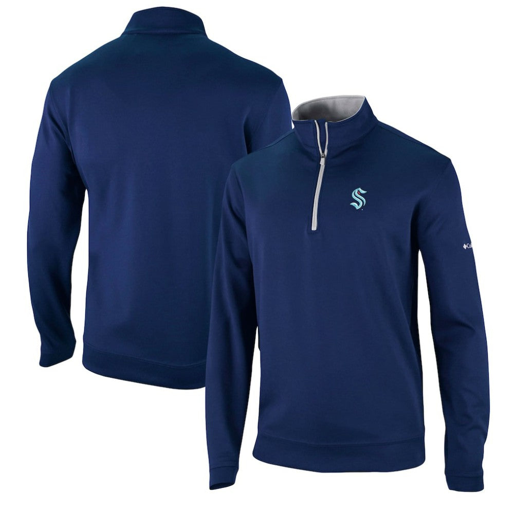 Seattle Kraken Columbia Wickham Hills Omni-Wick Quarter-Zip Jacket -  NHL Jackets