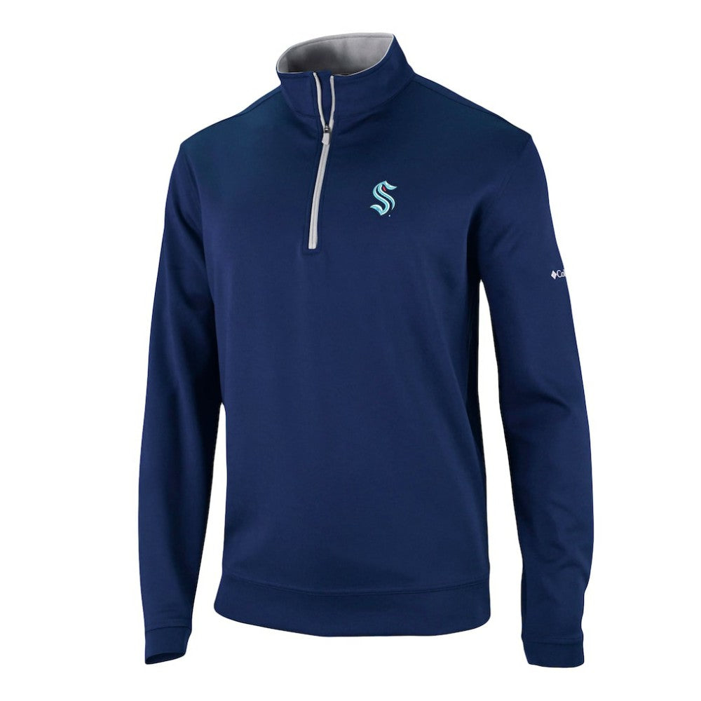 Seattle Kraken Columbia Wickham Hills Omni-Wick Quarter-Zip Jacket -  NHL Jackets