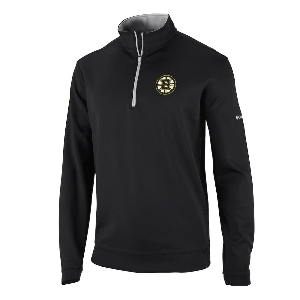 Boston Bruins Columbia Wickham Hills Omni-Wick Quarter-Zip Jacket -  NHL Jackets
