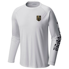 Vegas Golden Knights Columbia Terminal Tackle Omni-Shade Raglan Long Sleeve T-Shirt -  NHL T-shirts