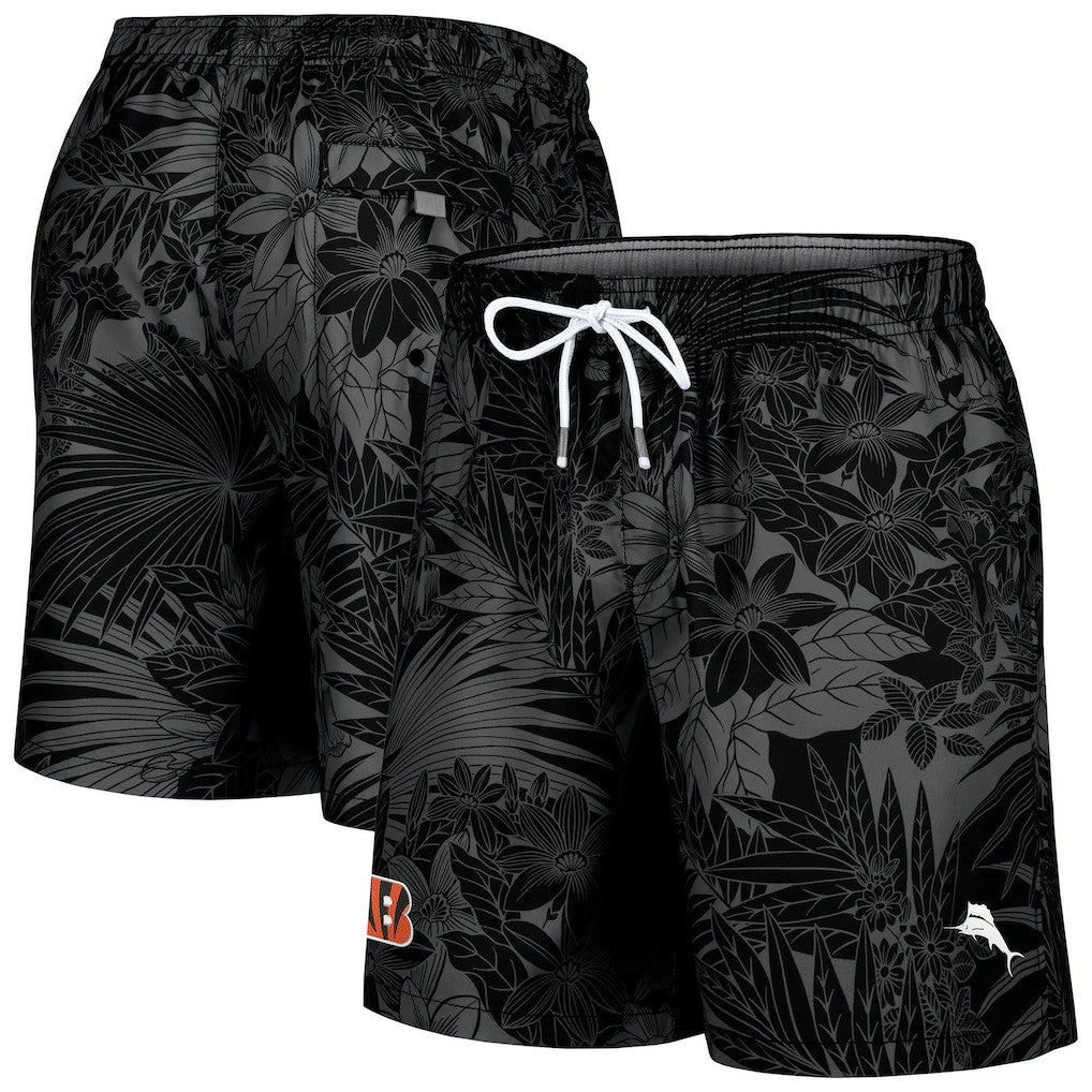 Cincinnati Bengals Santiago Palms Board Shorts | NFL Outlet