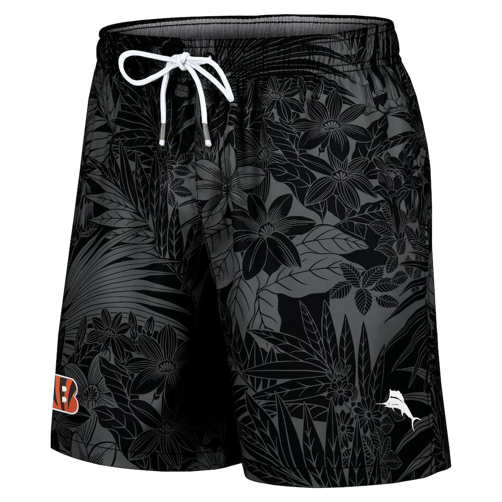 Cincinnati Bengals Santiago Palms Board Shorts | NFL Outlet