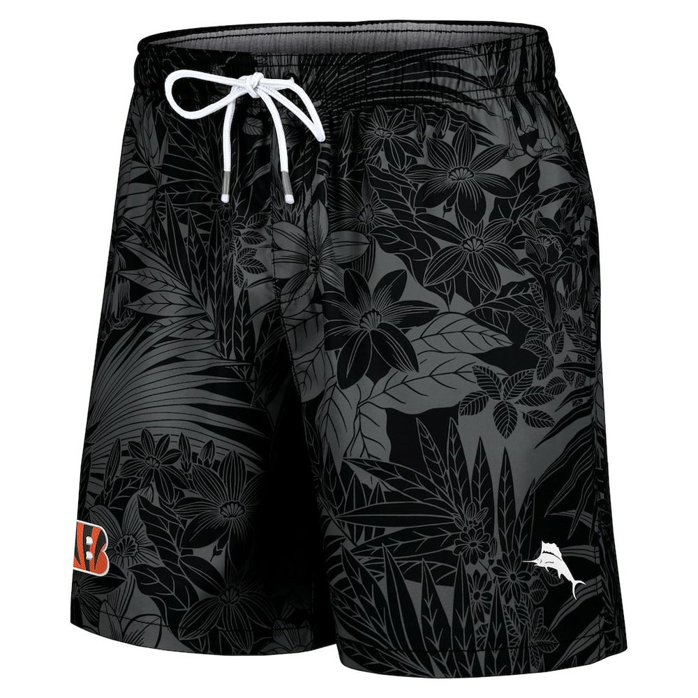 Cincinnati Bengals Santiago Palms Board Shorts | NFL Outlet