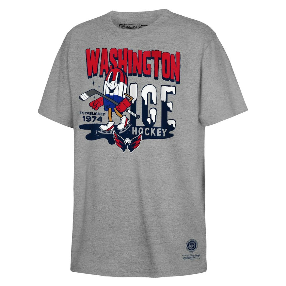 Washington Capitals Mitchell & Ness Youth Ice Hockey T-Shirt -  NHL T-shirts