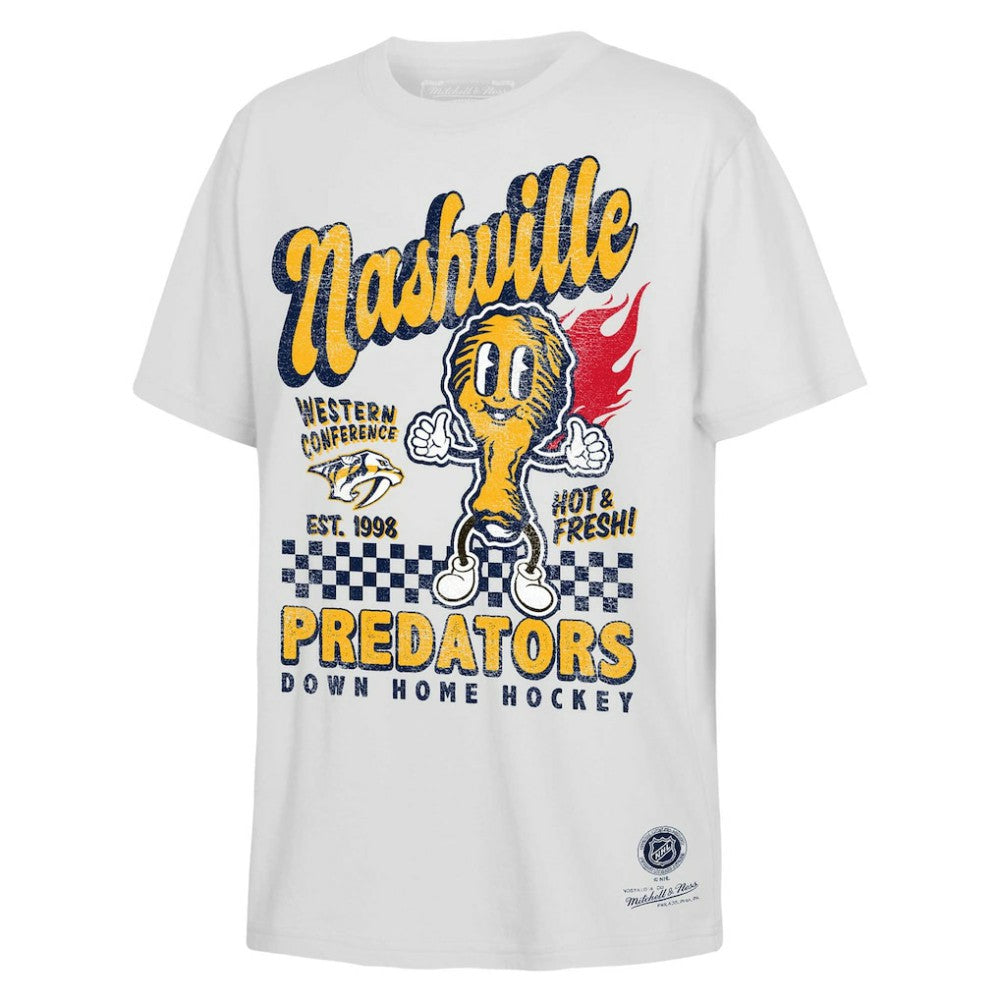 Nashville Predators Mitchell & Ness Youth Concession Stand T-Shirt -  NHL T-shirts