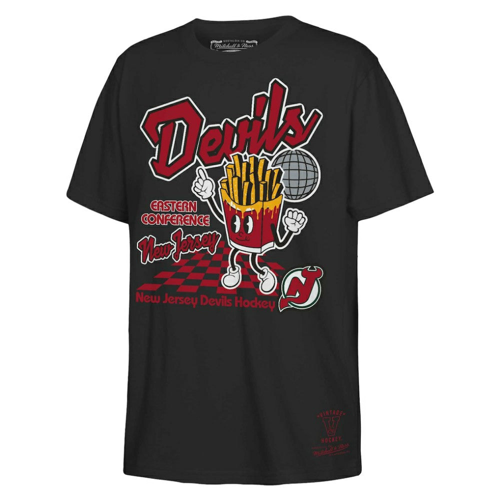 New Jersey Devils Mitchell & Ness Youth Concession Stand T-Shirt -  NHL T-shirts