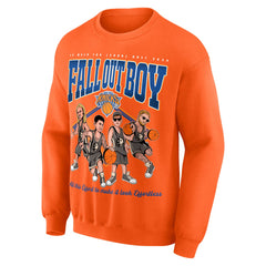 Orange Fall Out Boy x New York Knicks Unisex So Much For (2our) Dust Pullover Sweatshirt | NBA