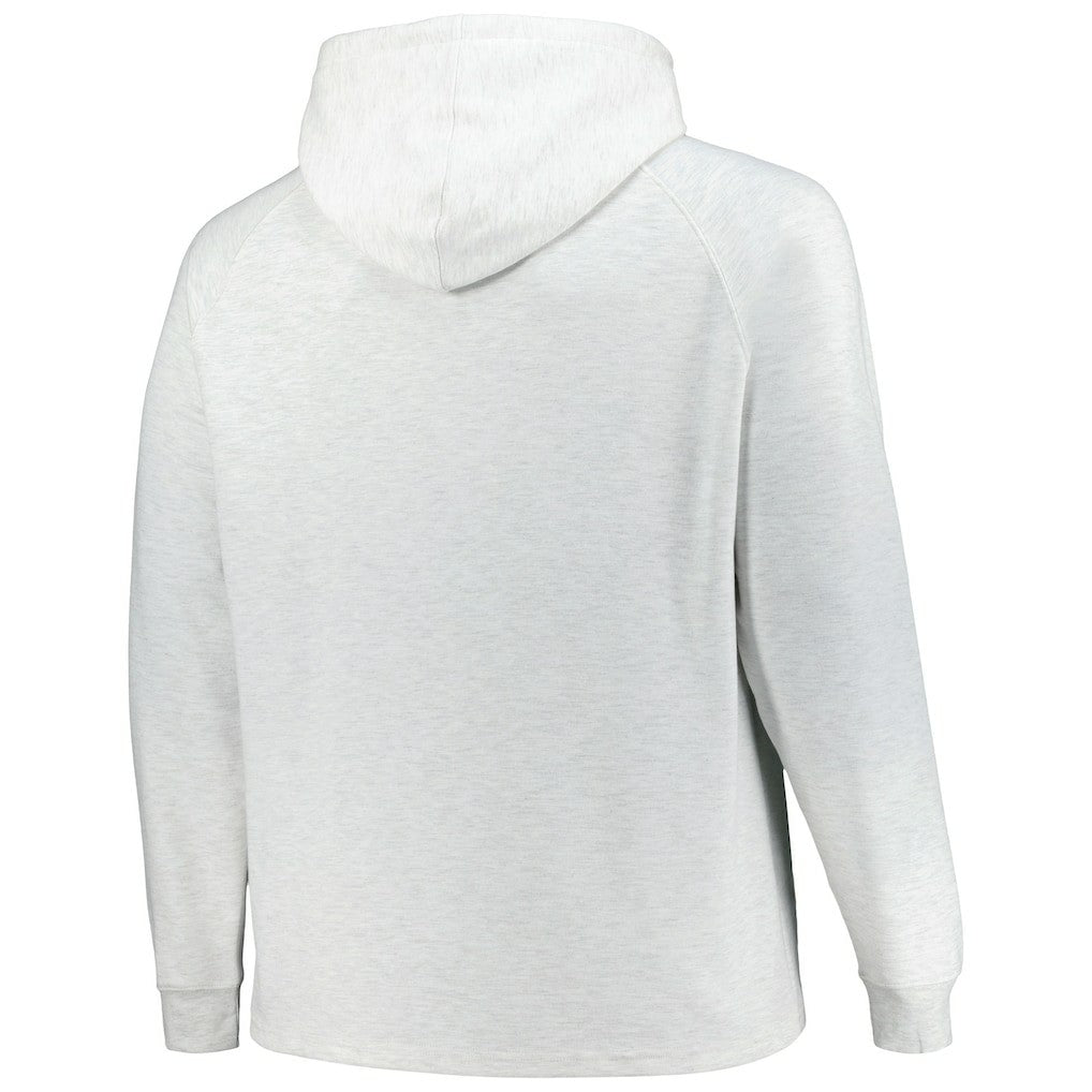 Ash Golden State Warriors Big & Tall Raglan Tri-Blend Pullover Hoodie sale | NBA