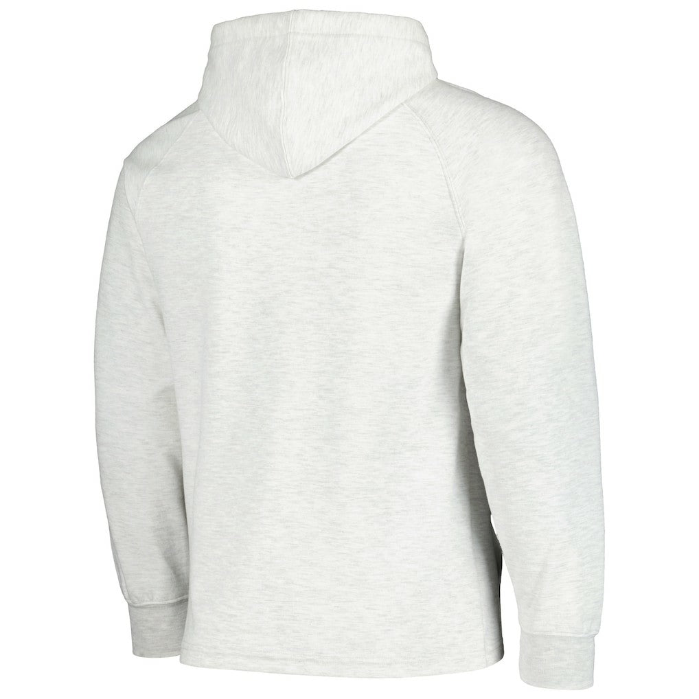 Ash Chicago Bulls Softhand Raglan Tri-Blend Pullover Hoodie | NBA