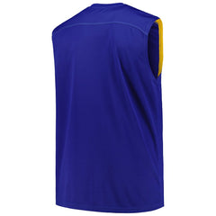 Royal Golden State Warriors Big & Tall Birdseye Muscle Tank Top sale | NBA