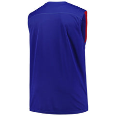 Royal Philadelphia 76ers Big & Tall Birdseye Muscle Tank Top | NBA