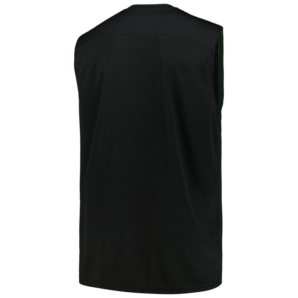 Black Milwaukee Bucks Big & Tall Birdseye Muscle Tank Top | NBA