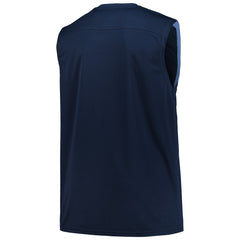Navy Memphis Grizzlies Big & Tall Birdseye Muscle Tank Top | NBA