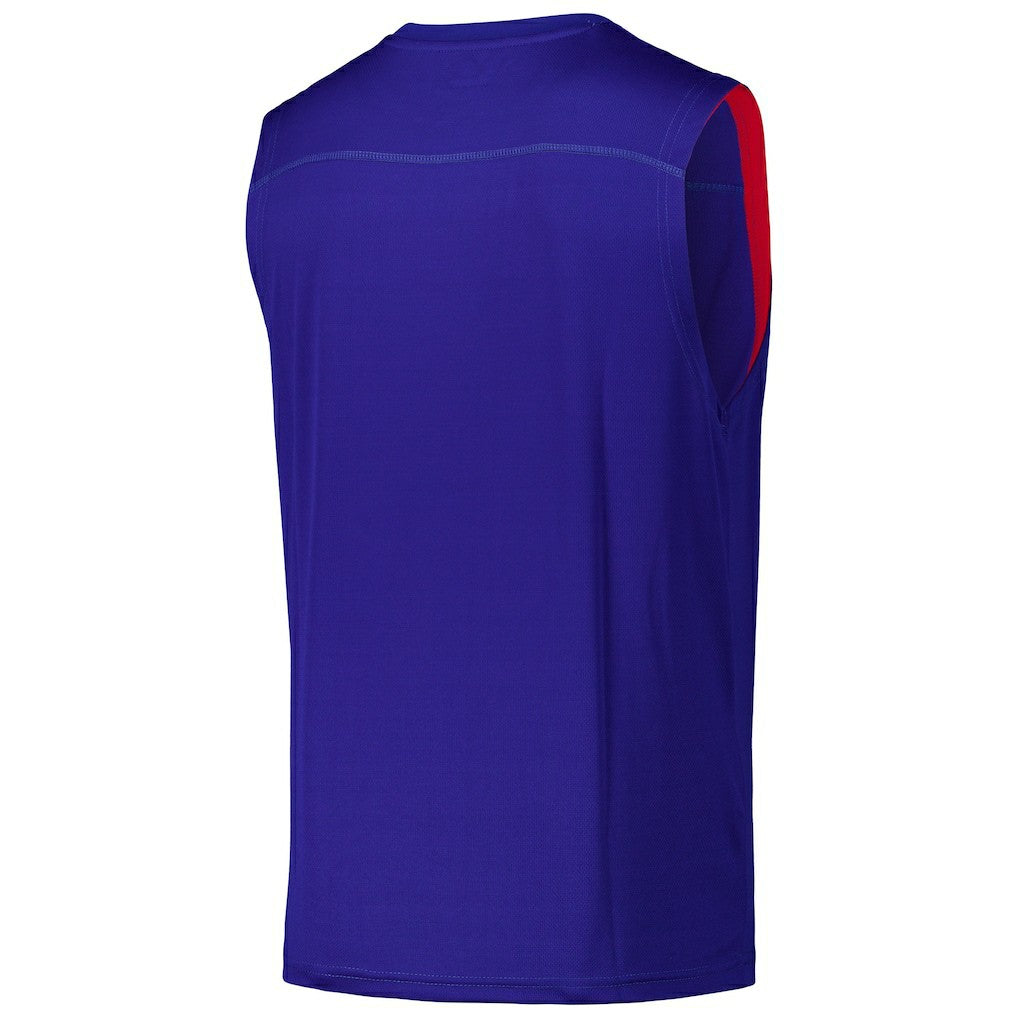 Royal Philadelphia 76ers Birdseye Muscle Tank Top | NBA
