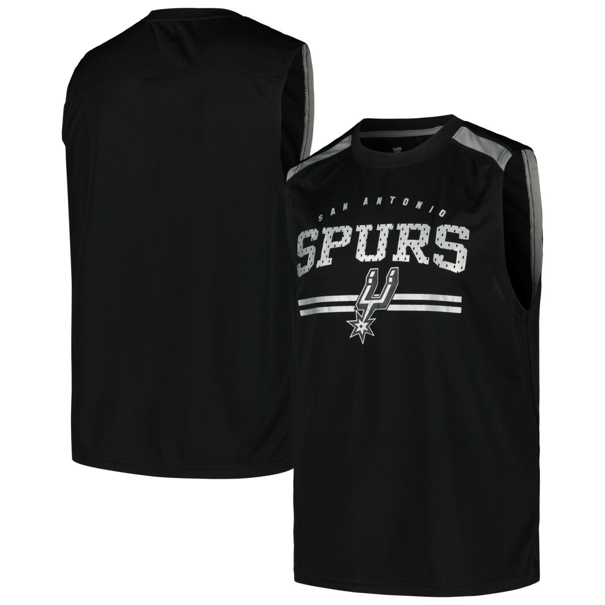 Black San Antonio Spurs Birdseye Muscle Tank Top | NBA