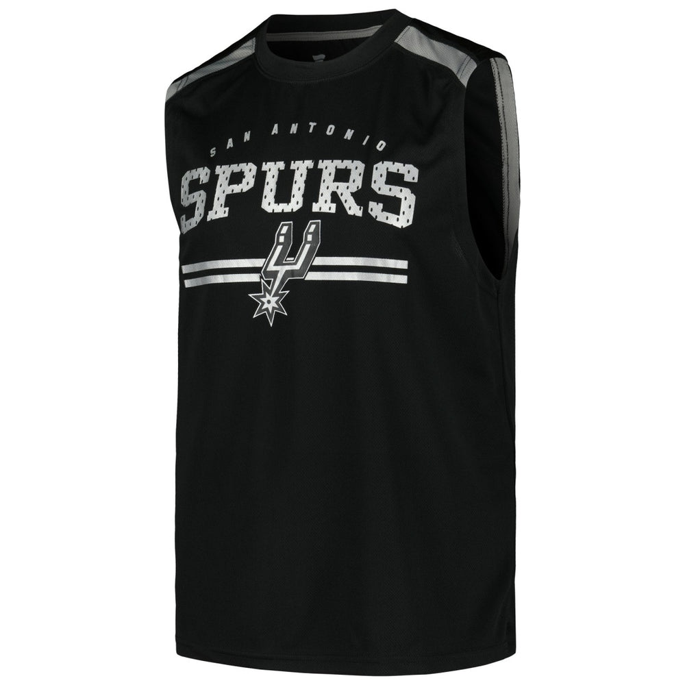 Black San Antonio Spurs Birdseye Muscle Tank Top | NBA