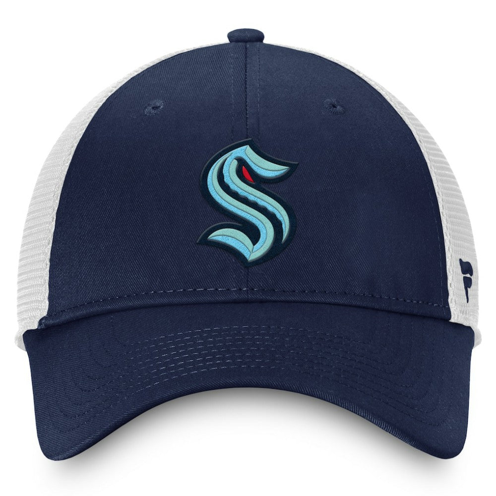 Seattle Kraken Fanatics Core Primary Logo Trucker Adjustable Hat -  NHL Hats