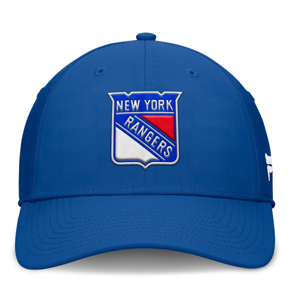 New York Rangers Fanatics Core Primary Logo Flex Hat -  NHL Hats