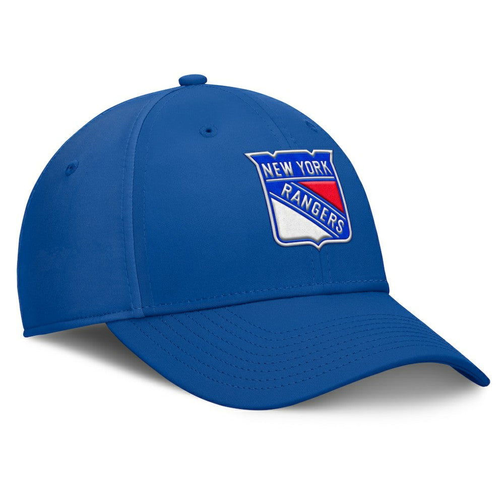 New York Rangers Fanatics Core Primary Logo Flex Hat -  NHL Hats