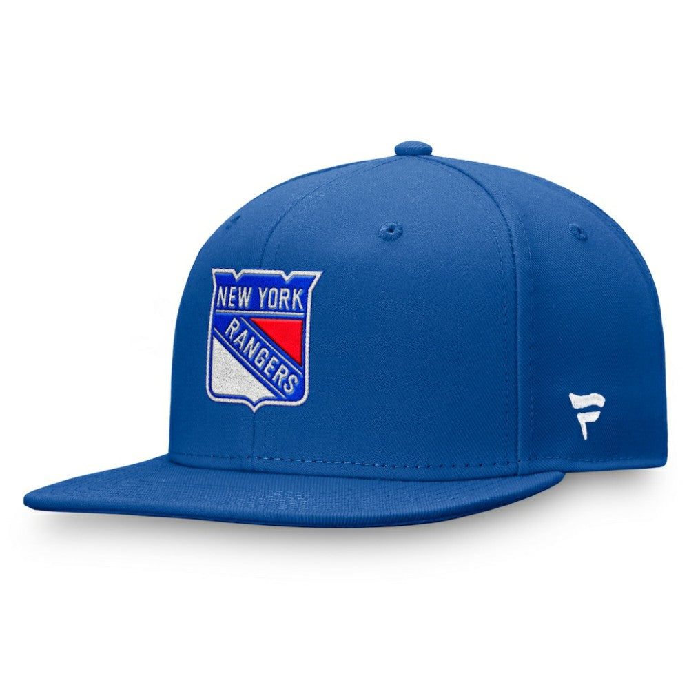 New York Rangers Fanatics Core Primary Logo Fitted Hat -  NHL Hats