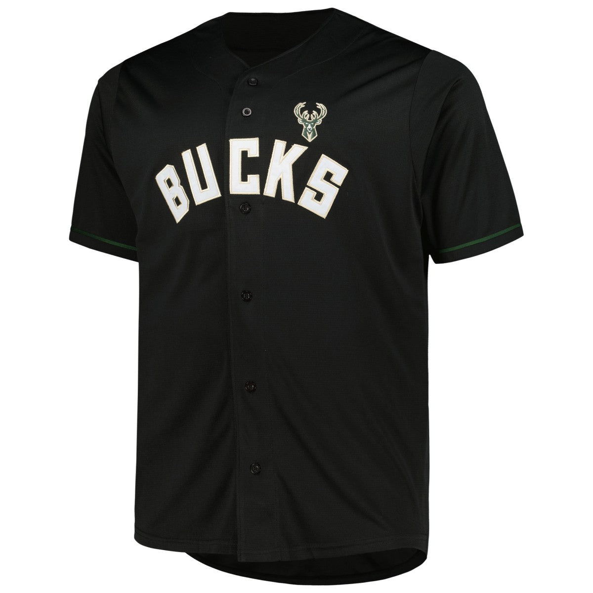 Black Milwaukee Bucks Profile Big & Tall Pop Jersey | NBA
