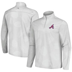 Atlanta Braves Tommy Bahama Delray Frond IslandZone Half-Zip Jacket - MLB Jackets