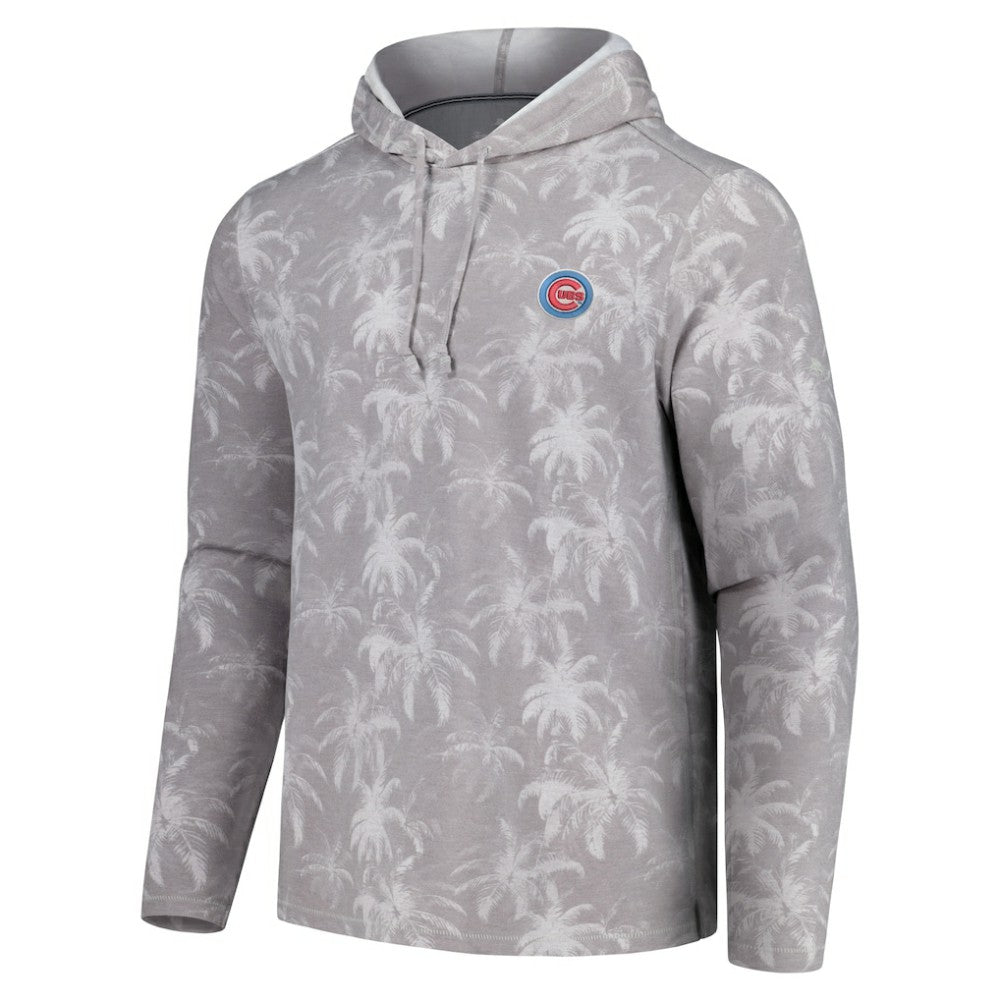Chicago Cubs Tommy Bahama Palm Frenzy Hoodie Long Sleeve T-Shirt - MLB Hoodies