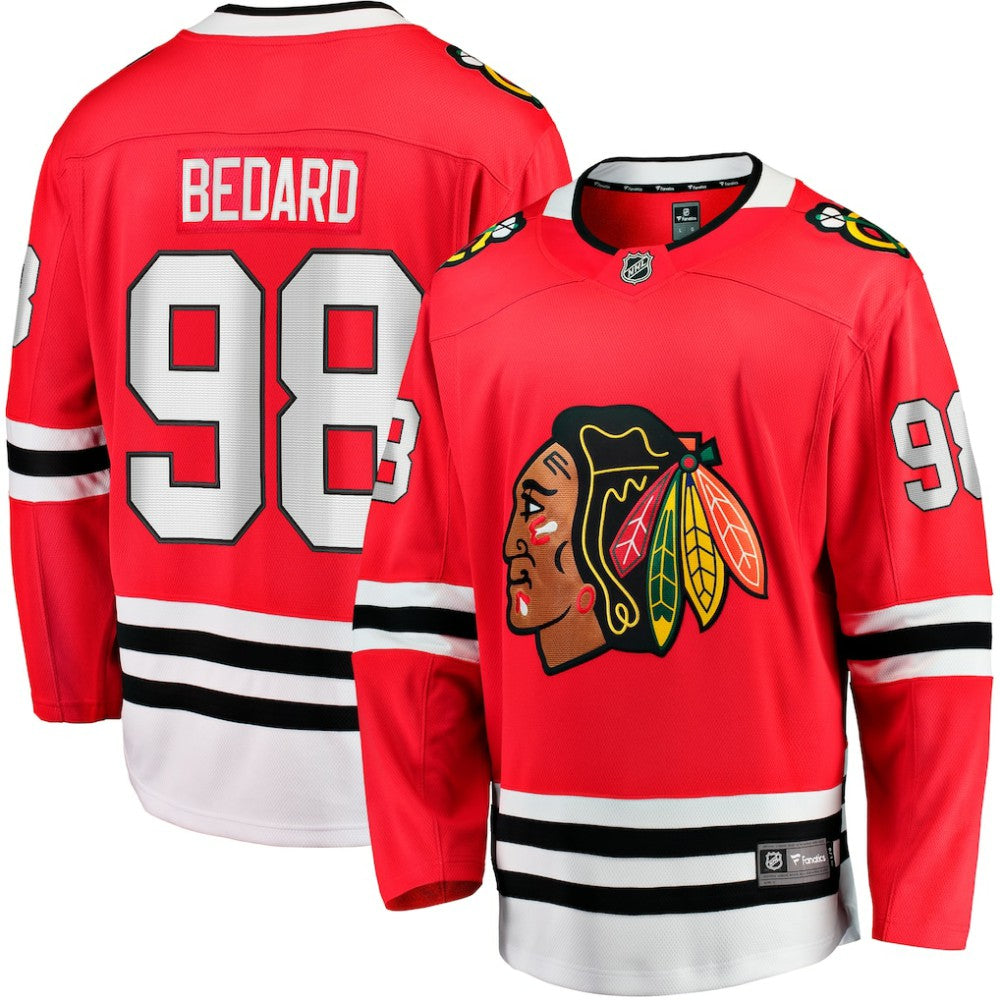 Connor Bedard Chicago Blackhawks Fanatics Home Breakaway Player Jersey -  NHL Jerseys