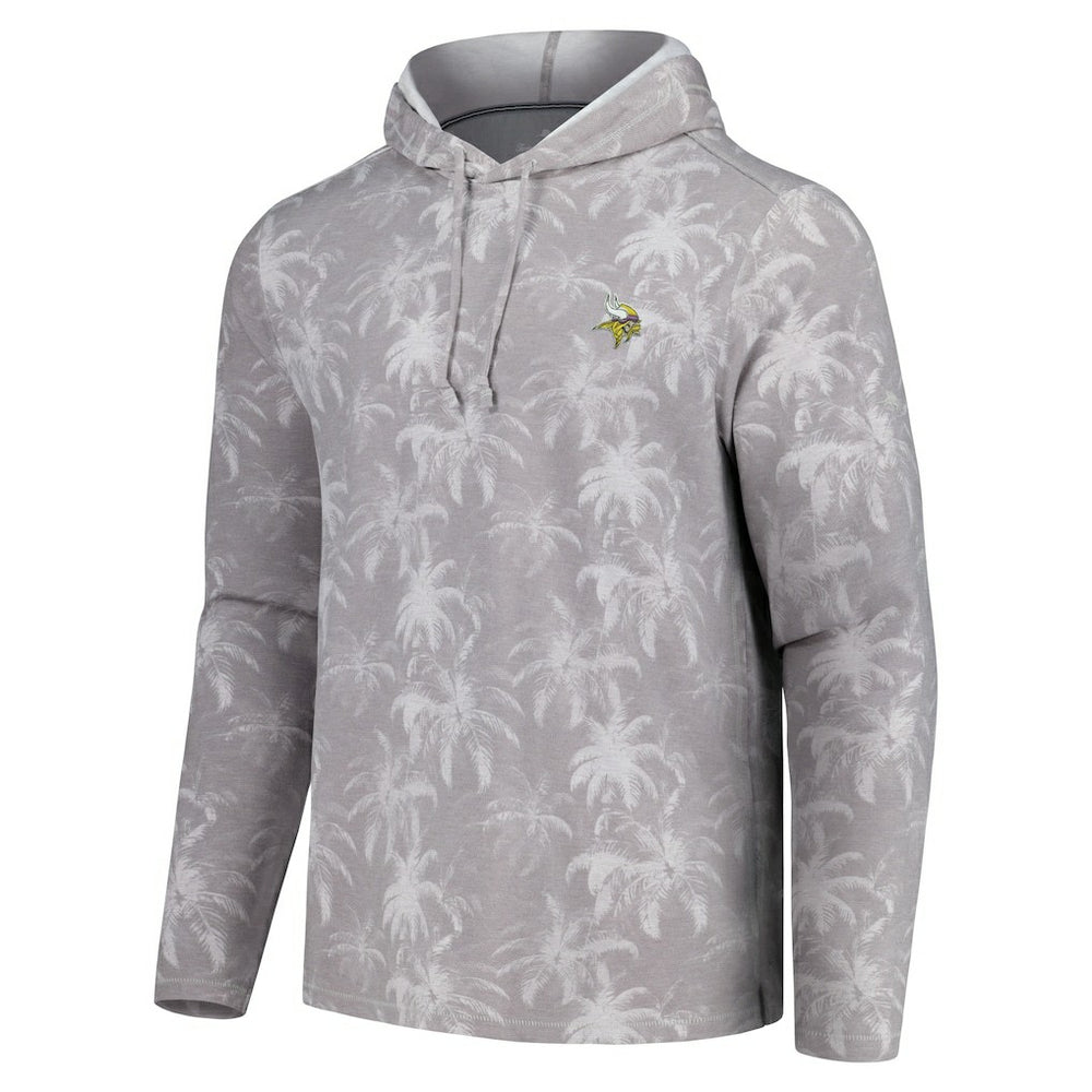 Minnesota Vikings Palm Frenzy Hoodie Long Sleeve T-Shirt | NFL Discount