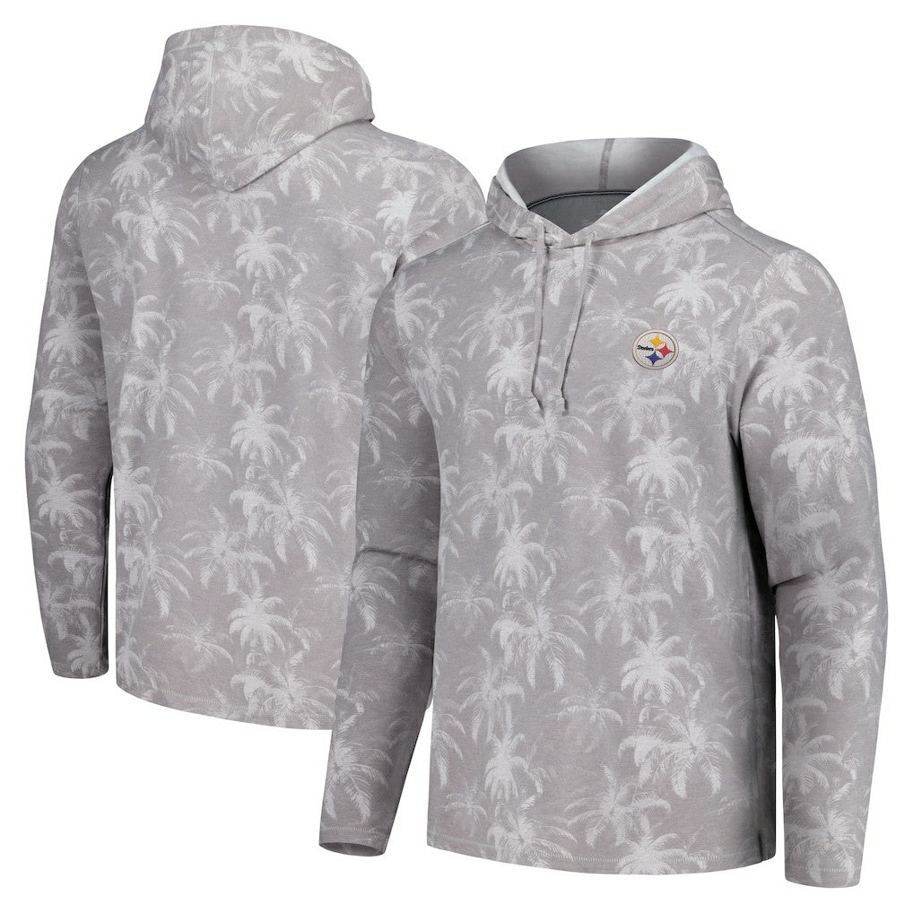 Pittsburgh Steelers Palm Frenzy Hoodie Long Sleeve T-Shirt | NFL Near me