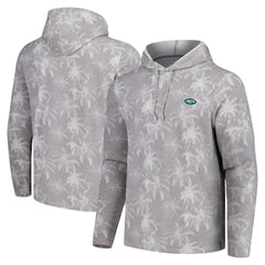 New York Jets Palm Frenzy Hoodie Long Sleeve T-Shirt | NFL Hot