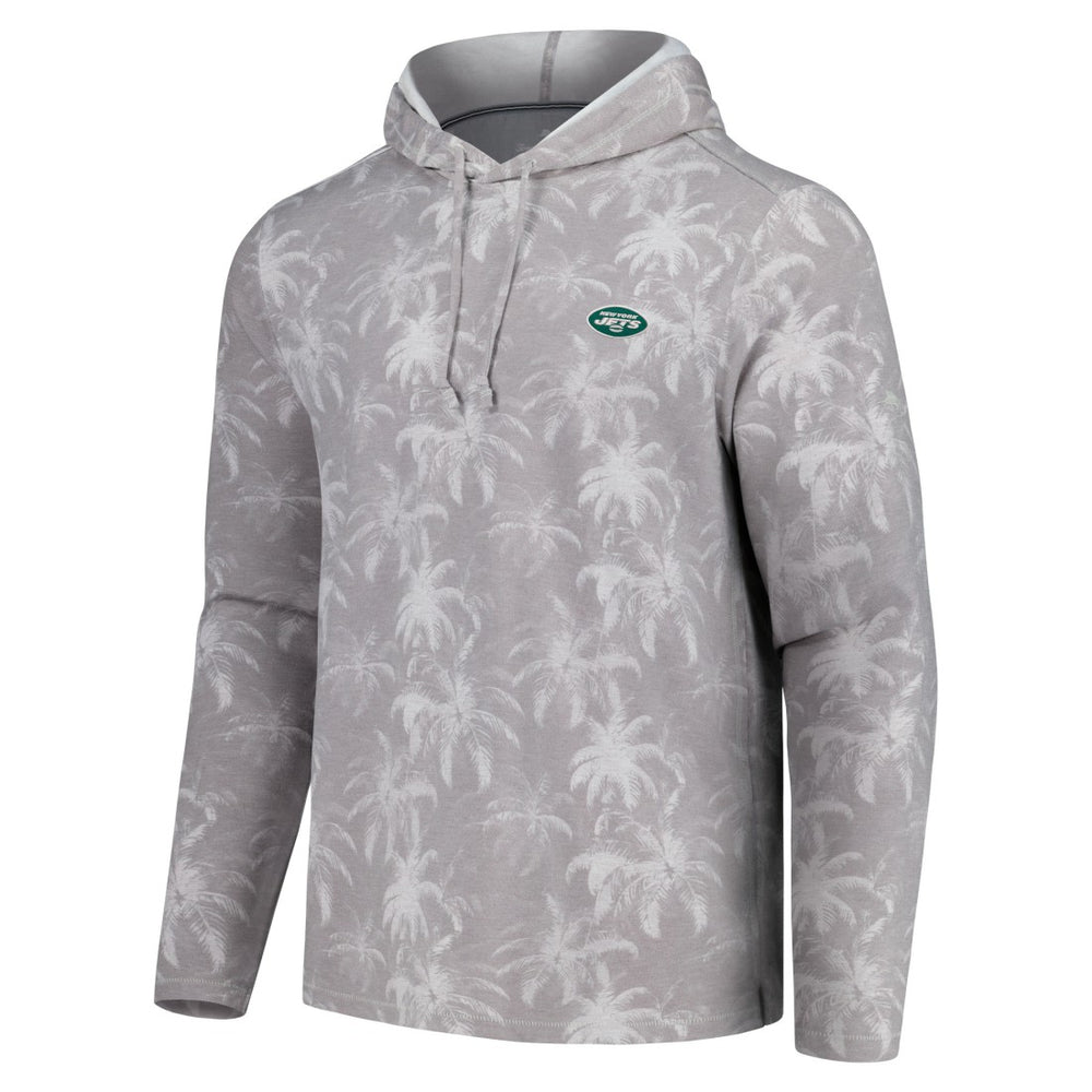 New York Jets Palm Frenzy Hoodie Long Sleeve T-Shirt | NFL Hot