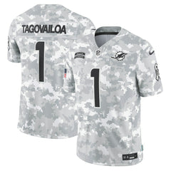 Miami Dolphins Tua Tagovailoa  2024 Salute to Service Limited Jersey | NFL Discount
