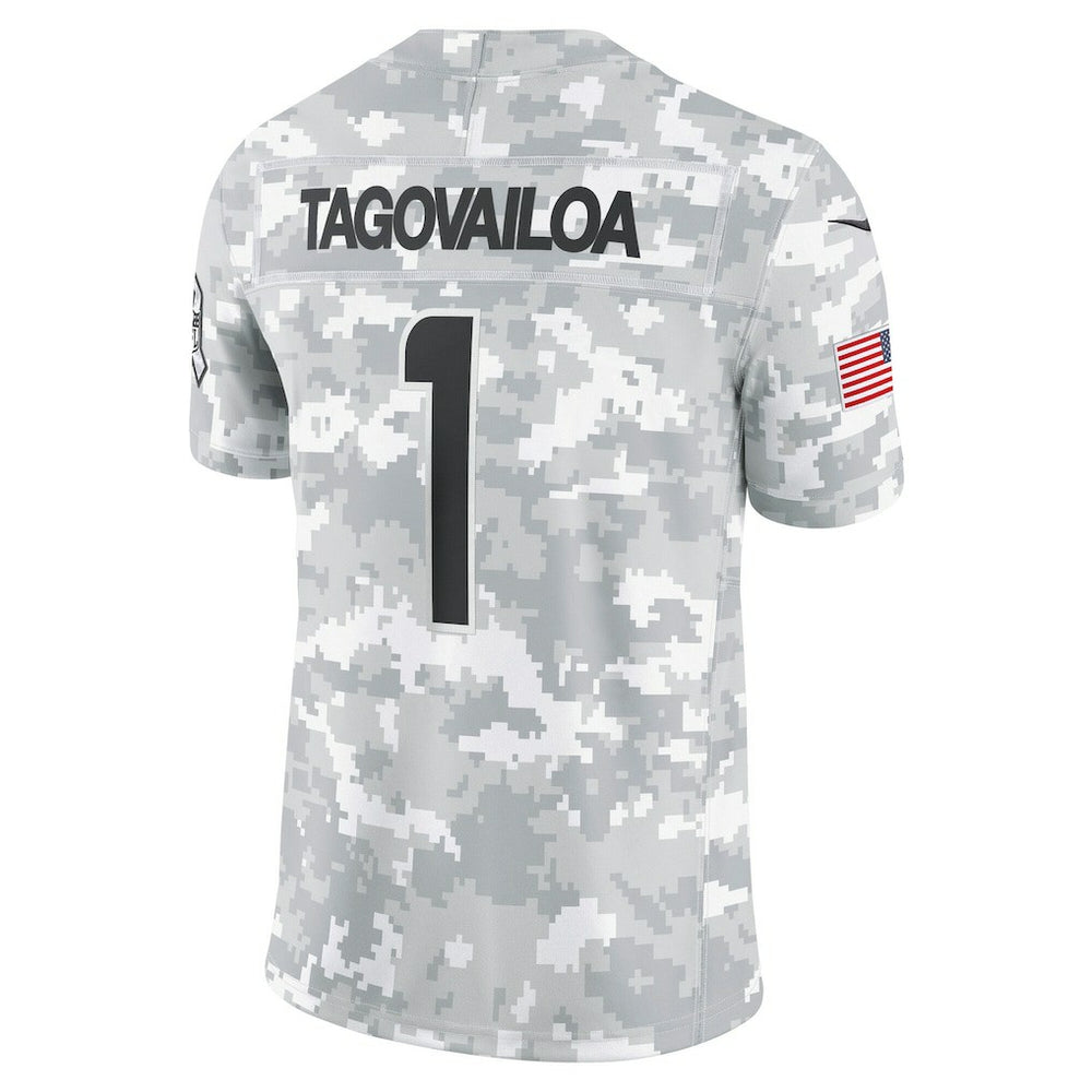 Miami Dolphins Tua Tagovailoa  2024 Salute to Service Limited Jersey | NFL Discount
