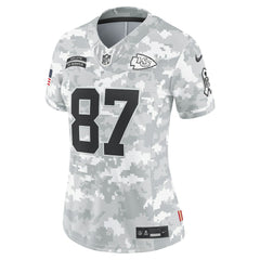 Kansas City Chiefs Travis Kelce  Women's 2024 Salute to Service Limited Jersey | NFL US
