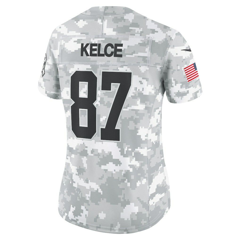 Kansas City Chiefs Travis Kelce  Women's 2024 Salute to Service Limited Jersey | NFL US